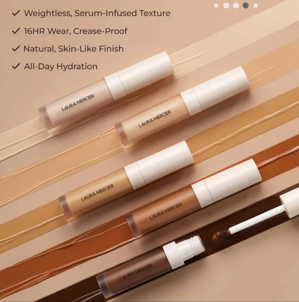 🌺Laura Mercier 0W1 Real Flawless Weightless Perfecting Serum Concealer